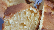 Bolo de fubá rápido