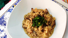 Risoto de shitake