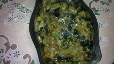 Berinjela com chuchu