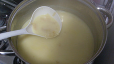 Sopa creme de aspargos