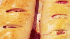 Pão recheado tipo bauru