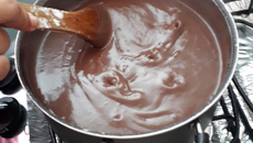 Sobremesa tipo Danete caseiro