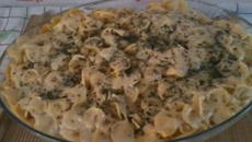 Macarrão ao molho de 3 queijos