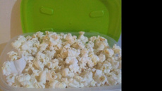 Pipoca de micro-ondas sem óleo