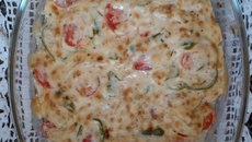 Filé de peixe ao creme de cebola