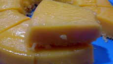 Quindim de leite condensado