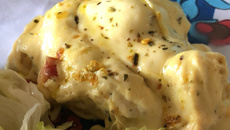 Filé de frango no molho de mostarda