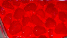 Torta de bolachinha de morango