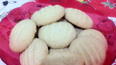 Biscoito de baunilha