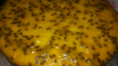 Bolo simples de maracujá