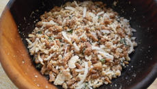 Farofa Vegetariana para Natal