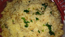 Macarrão na panela de pressão