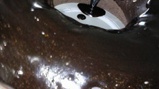 Bolo de cacau com especiarias