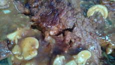 Molho de champignon para carnes