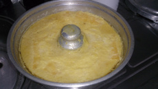 Pamonha prática na panela de pressão