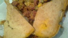 Torta de calabresa defumada