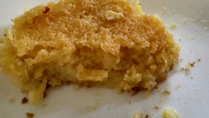 Bolo de milho gelado