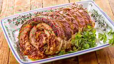 Rocambole de carne moída maravilhoso