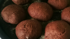 Biscoito fofinho de chocolate