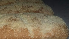 Pão farofa saboroso