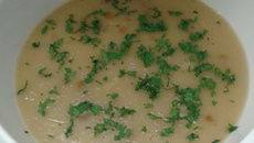 Sopa creme de cebola