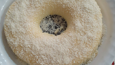 Bolo de tapioca gelado