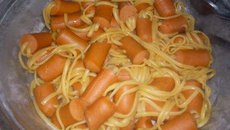 Macarrão com Salsicha