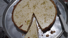 Torta de limão com cream cheese