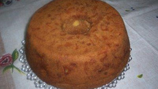 Bolo de maçã com canela
