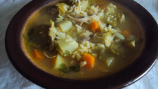 Canja de galinha especial