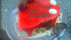 Torta de morango dos deuses