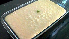 Arroz doce com caramelo de doce de leite