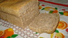 Pão enriquecido com farelo de trigo