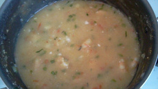 Bobó de camarão simples