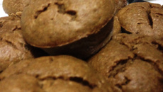 Muffin de banana com aveia