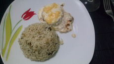 Medalhão ao molho branco