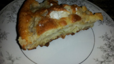 Torta de bananas especial em camadas