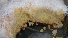 Bolo de coco especial