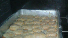 Biscoito de leite condensado com coco