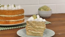 Naked cake de limão