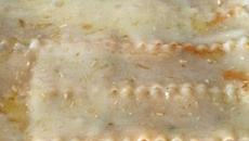 Lasanha de carne de siri pura