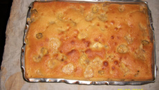 Torta de banana fácil