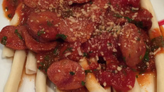 Fusili ao molho de calabresa