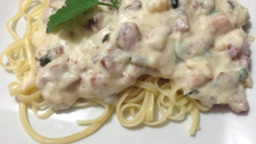 Linguini a moda do chef