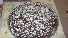 Cobertura deliciosa de chocolate (serve também como recheio)