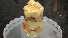 Pavê de chocolate branco