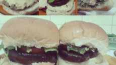 Vegbúrger de berinjela