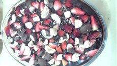 Torta Bombom de Morango