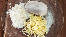 Largato  com creme de leite