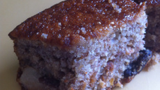 Bolo de banana aveia e granola